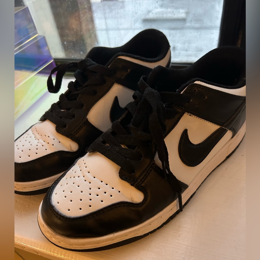 Black and White Nike Air Jordans